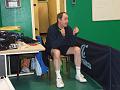 Daniel BELANGER bien attentif au match